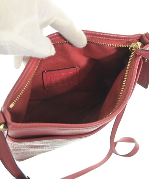 COACH（コーチ）ショルダーバッグ 赤 サイズ:- レディース/2200664992224