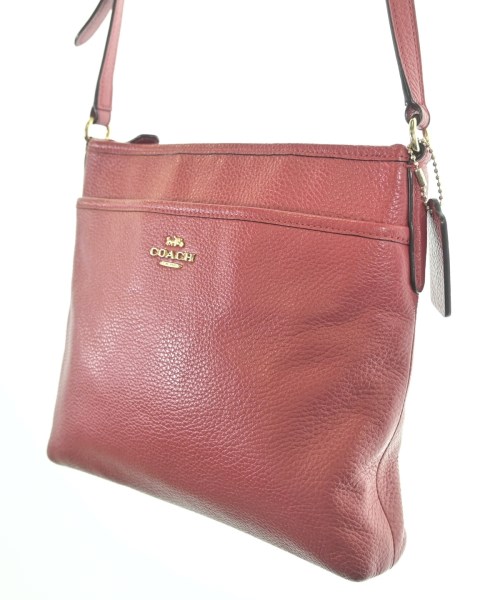 COACH（コーチ）ショルダーバッグ 赤 サイズ:- レディース/2200664992224