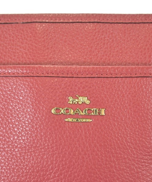 COACH（コーチ）ショルダーバッグ 赤 サイズ:- レディース/2200664992224