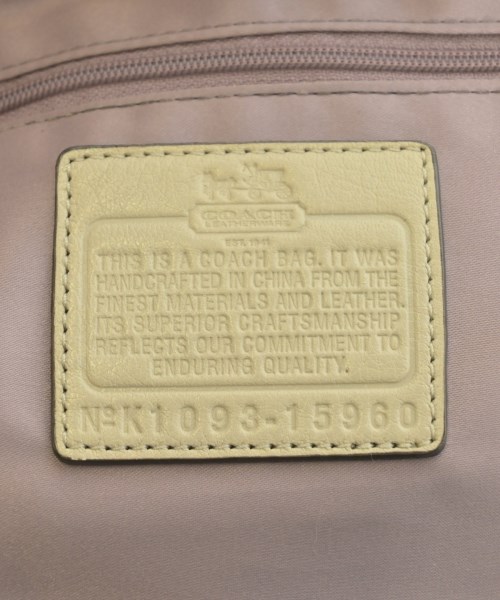 COACH（コーチ）ハンドバッグ ベージュ サイズ:- レディース/2200664994181