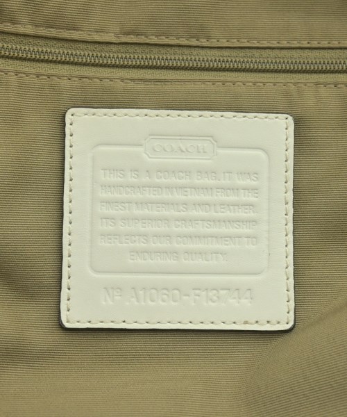 COACH（コーチ）ショルダーバッグ ベージュ サイズ:- レディース/2200660720067