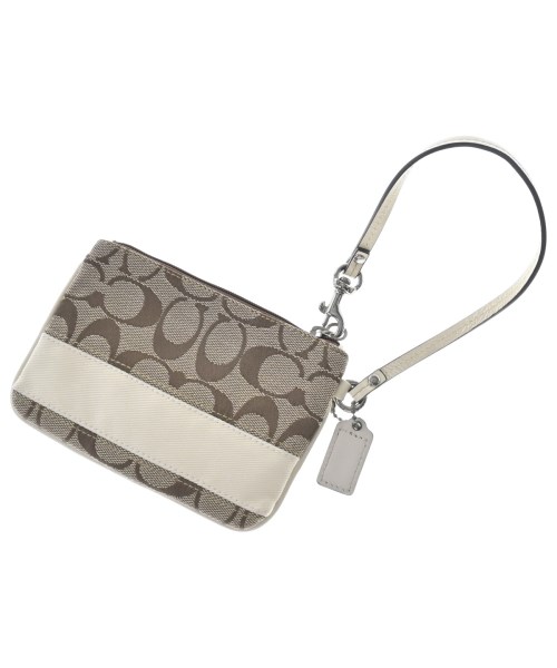 COACH（コーチ）ポーチ ベージュ サイズ:- レディース/2200660171098
