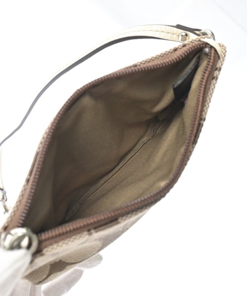 COACH（コーチ）ポーチ ベージュ サイズ:- レディース/2200660171098