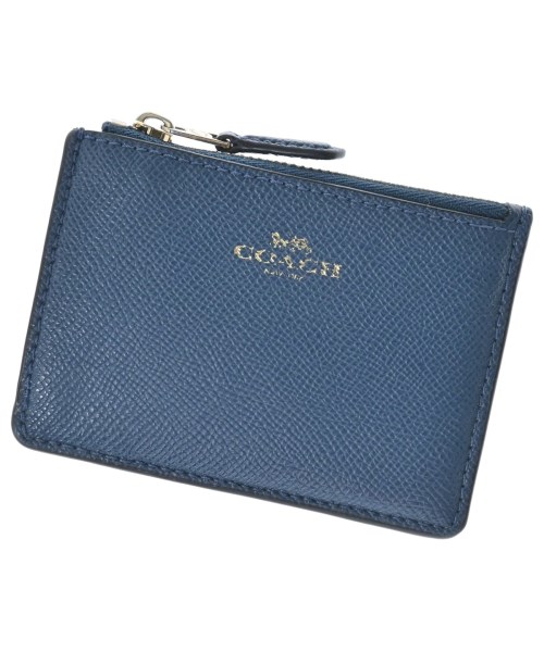 COACH(コーチ)財布・コインケース 青 サイズ:-/2200664065034