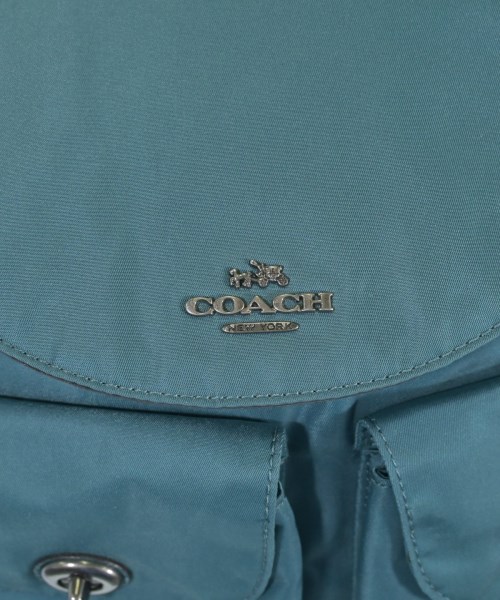 COACH（コーチ）バックパック・リュック 青 サイズ:- レディース/2200665638015