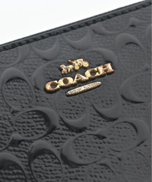 COACH（コーチ）財布・コインケース 黒 サイズ:- レディース/2200670867097