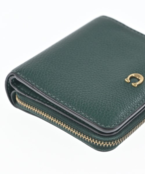COACH（コーチ）財布・コインケース 緑 サイズ:- レディース/2200671026042