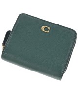 COACH（コーチ）財布・コインケース 緑 サイズ:- レディース/2200671026042