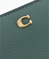 COACH（コーチ）財布・コインケース 緑 サイズ:- レディース/2200671026042