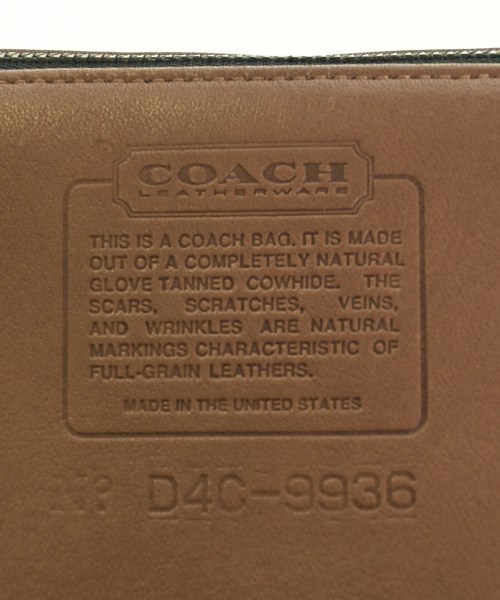 COACH（コーチ）ショルダーバッグ 茶 サイズ:- レディース/2200664850074