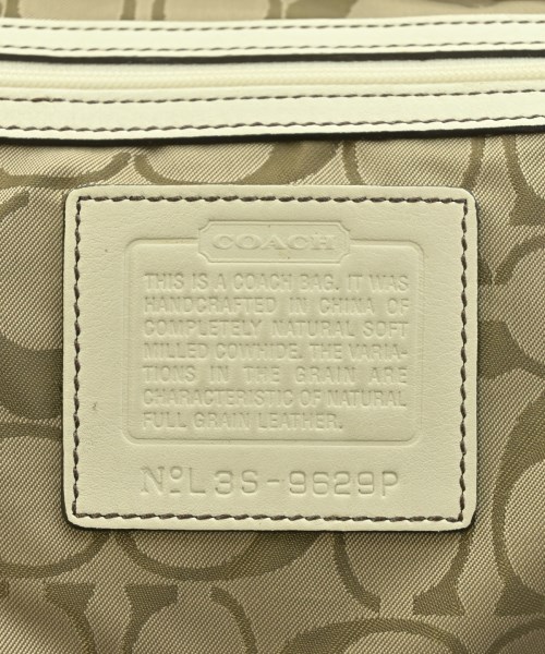 COACH（コーチ）ハンドバッグ 白 サイズ:- レディース/2200667842120