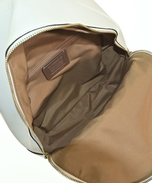 COACH（コーチ）バックパック・リュック 白 サイズ:- レディース/2200669189094