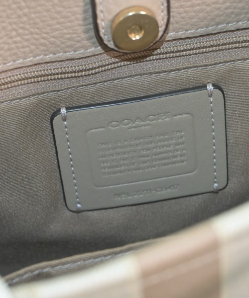 COACH（コーチ）トートバッグ ベージュ サイズ:- レディース/2200719953606
