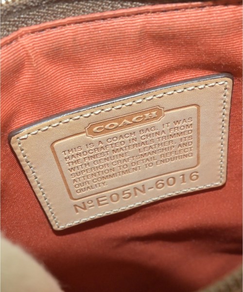 COACH（コーチ）ショルダーバッグ 茶 サイズ:- レディース/2200720484199