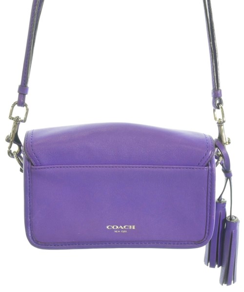 COACH（コーチ）ショルダーバッグ 紫 サイズ:- レディース/2200720484205