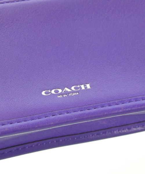 COACH（コーチ）ショルダーバッグ 紫 サイズ:- レディース/2200720484205