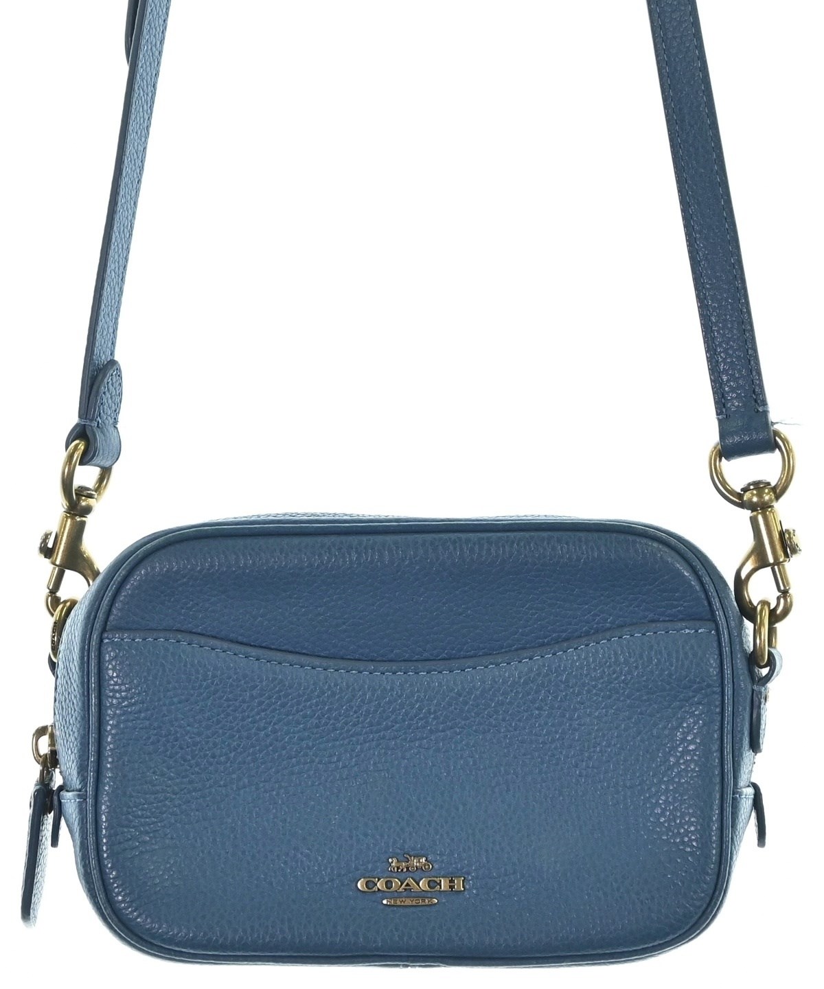 COACH（コーチ）ショルダーバッグ 青 サイズ:- レディース