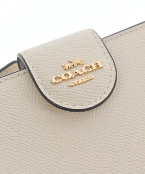 COACH（コーチ）財布・コインケース 白 サイズ:- レディース/2200722007303