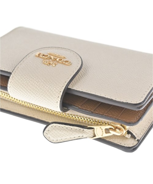 COACH（コーチ）財布・コインケース 白 サイズ:- レディース/2200722007303