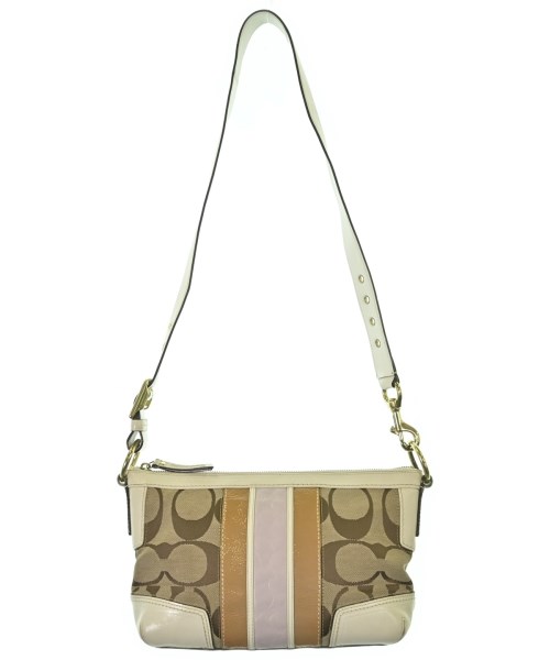 COACH（コーチ）ショルダーバッグ ベージュ サイズ:- レディース/2200722178645