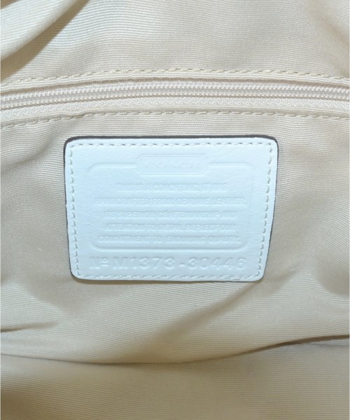 COACH（コーチ）ハンドバッグ 白 サイズ:- レディース/2200718127350
