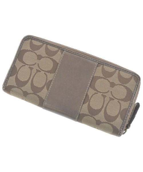 COACH（コーチ）財布・コインケース ベージュ サイズ:- レディース/2200722313558