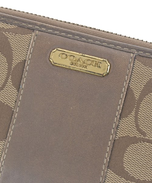 COACH（コーチ）財布・コインケース ベージュ サイズ:- レディース/2200722313558