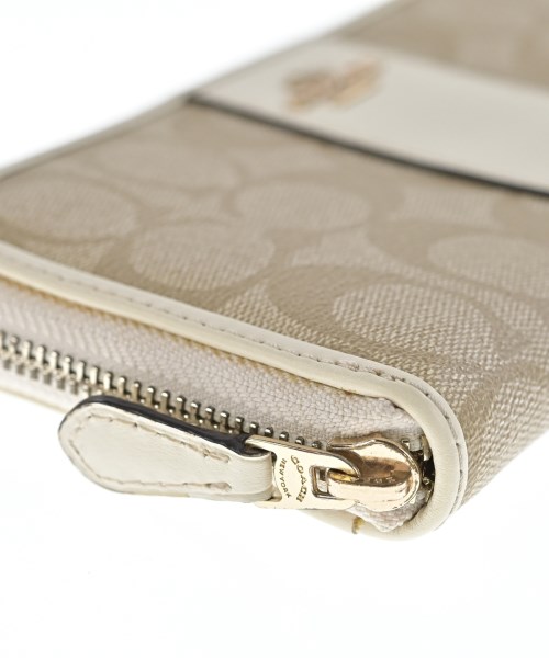 COACH（コーチ）財布・コインケース ベージュ サイズ:- レディース/2200722313572