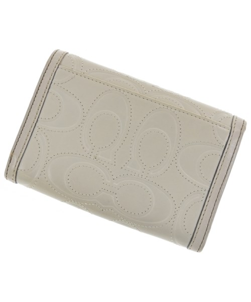 COACH（コーチ）財布・コインケース 白 サイズ:- レディース/2200722313596