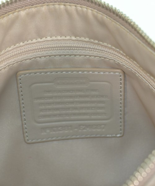 COACH（コーチ）ショルダーバッグ ベージュ サイズ:- レディース/2200722408049
