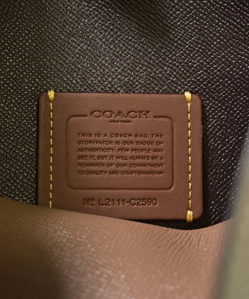 COACH（コーチ）ショルダーバッグ ベージュ サイズ:- レディース/2200720963236