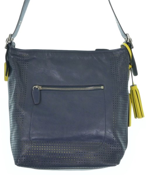 COACH（コーチ）ショルダーバッグ 紺 サイズ:- レディース/2200726682032
