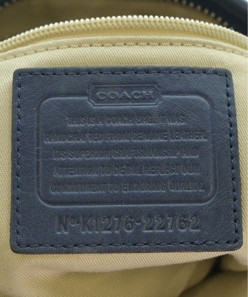 COACH（コーチ）ショルダーバッグ 紺 サイズ:- レディース/2200726682032