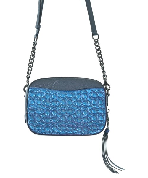 COACH（コーチ）ショルダーバッグ 青 サイズ:- レディース/2200726855191