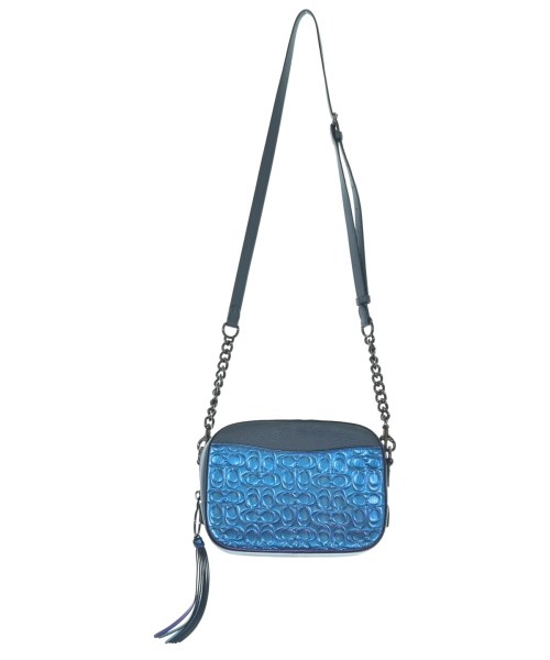 COACH（コーチ）ショルダーバッグ 青 サイズ:- レディース/2200726855191