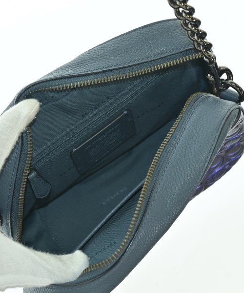COACH（コーチ）ショルダーバッグ 青 サイズ:- レディース/2200726855191