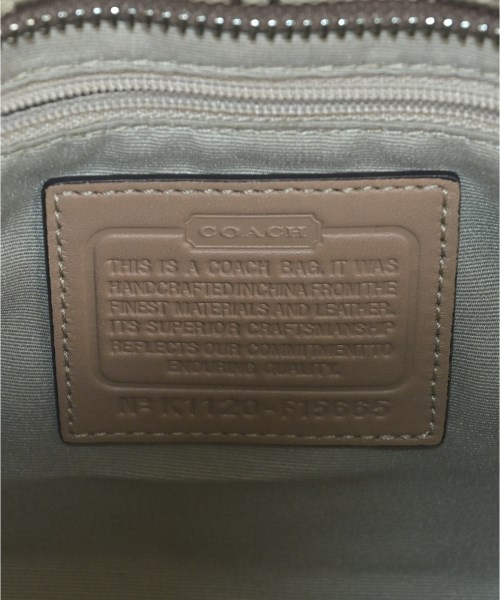 COACH（コーチ）ハンドバッグ ベージュ サイズ:- レディース/2200726855214