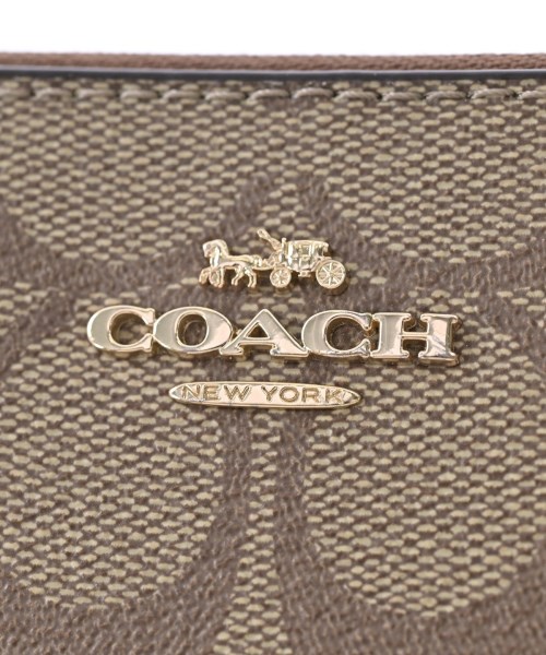 COACH（コーチ）財布・コインケース 茶 サイズ:- レディース/2200726855603