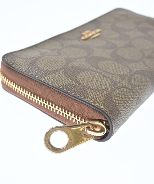 COACH（コーチ）財布・コインケース 茶 サイズ:- レディース/2200726855603