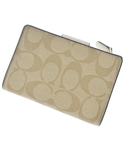 COACH（コーチ）財布・コインケース ベージュ サイズ:- レディース/2200726855627