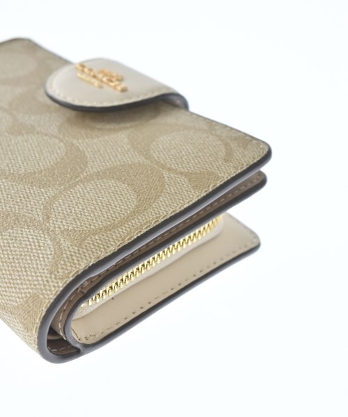 COACH（コーチ）財布・コインケース ベージュ サイズ:- レディース/2200726855627