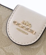 COACH（コーチ）財布・コインケース ベージュ サイズ:- レディース/2200726855627