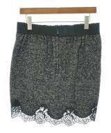 DOLCE&GABBANA（ドルチェアンドガッバーナ）ミニスカート 黒 サイズ:38(S位) レディース/2200670755066