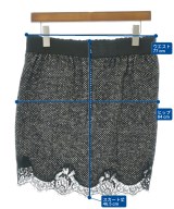DOLCE&GABBANA（ドルチェアンドガッバーナ）ミニスカート 黒 サイズ:38(S位) レディース/2200670755066