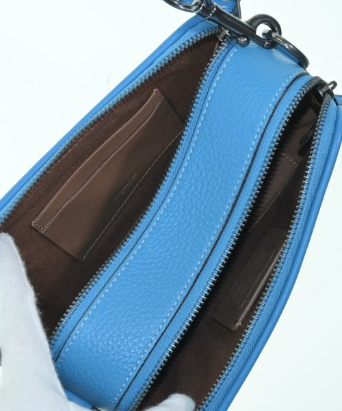 COACH（コーチ）ショルダーバッグ 青 サイズ:- レディース/2200683035018