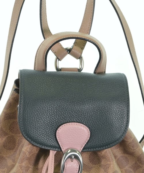 COACH（コーチ）バックパック・リュック 茶 サイズ:- レディース/2200683774023