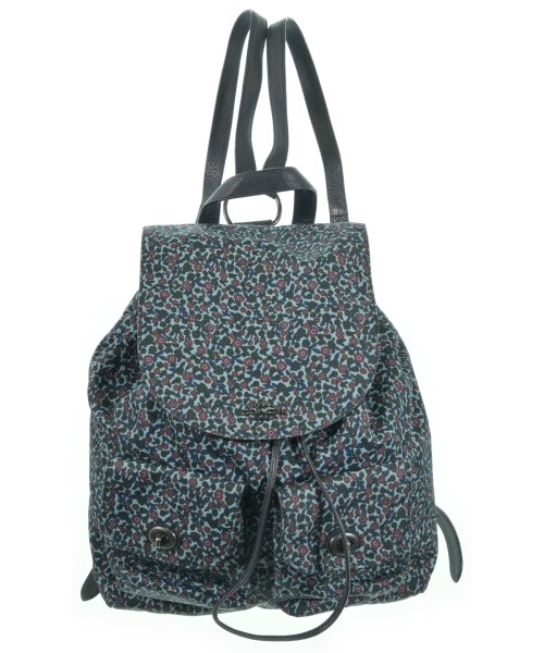 COACH(コーチ)バックパック・リュック 青 サイズ:-/2200683841039