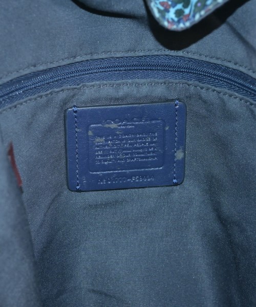 COACH（コーチ）バックパック・リュック 青 サイズ:- レディース/2200683841039