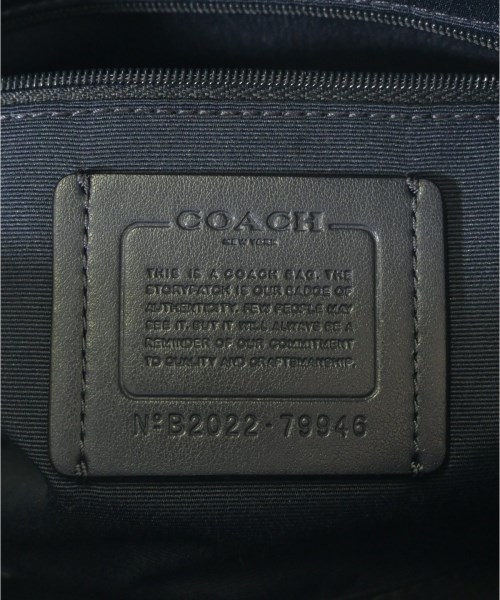 COACH（コーチ）ボストンバッグ 紺 サイズ:- レディース/2200677859118