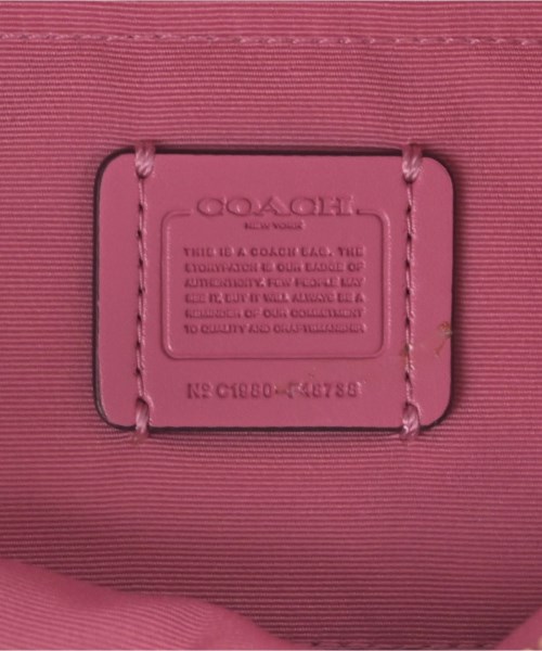 COACH（コーチ）その他 ピンク サイズ:- レディース/2200677859125